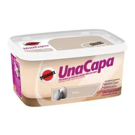 Pintura plastica una capa mate 4 l piedra titan