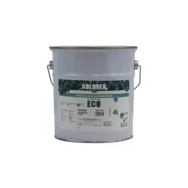 Esmalte al agua eco satinado 4 l blanco kolorea