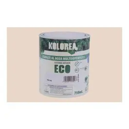 Esmalte al agua eco satinado 750 ml avellana kolorea