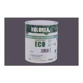 Esmalte al agua eco satinado 750 ml gris kolorea