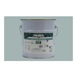 Esmalte al agua eco satinado 4 l gris perla kolorea
