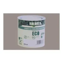 Esmalte al agua eco satinado 250 ml moka kolorea