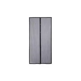 Mosquitera puerta fija fijacion textil 150 x 250 cm negra natuur