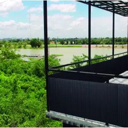 Cañizo pvc lite doble cara 16 mm 2 x 3 m antracita catral