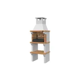 Barbacoa ladrillo tres mares 196 x 73 x 47 cm collippo