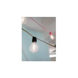 Guirnalda led solar 10 bombillas allegra jute newgarden