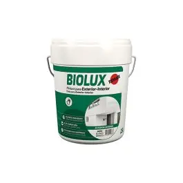 Pintura plastica interior exterior biolux mate 4 l blanco titan