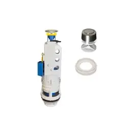 Descarga cisterna wc doble pulsador sin kit tornilleria h2o