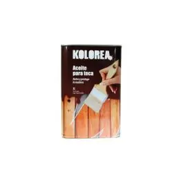 Aceite teca kolorea 5 l miel