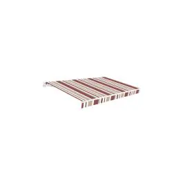 Toldo manual aluminio 3 x 2 m burdeos/beige smartsun - Wolder