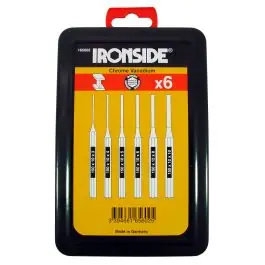 Botador cilindrico juego 6 uds 150 mm ironside