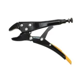 Alicate de presion grip universal boca curva 143 mm apertura: 0-32 mm., con cortante ironside