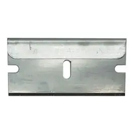 Cuchilla para rascador vidrios retractil 9698387 pack de 10 hojas t10 de 3,9 x 1,9 cm ironside