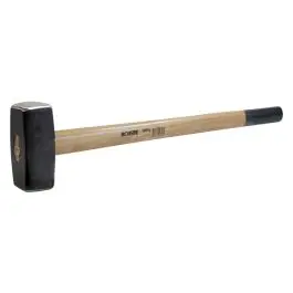 Maza 5 kg. 800 mm cabeza forjada din 6475,mango de nogal americano ironside