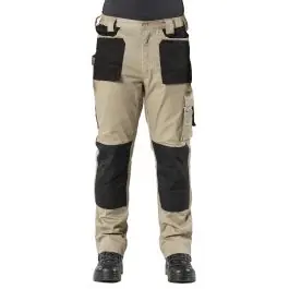 Pantalon stretch beige talla 3xl issaline