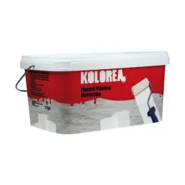 Pintura plastica interior monocapa mate 5 kg blanco kolorea