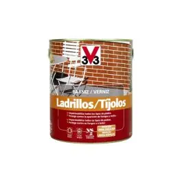 Barniz exterior ladrillo incoloro mate 2,5 l v33