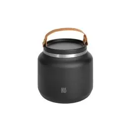 Termo solidos con asa new 700 ml negro iris