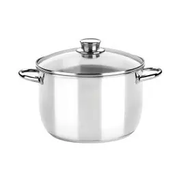 Olla con tapa cristal optima 26 cm monix