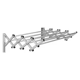 Tendedero extensible 120 cm 100% aluminio duett