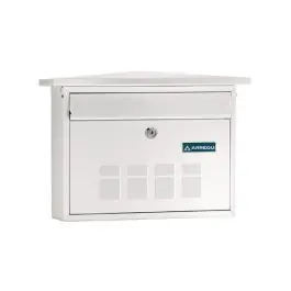 Buzon exterior acero deco blanco arregui