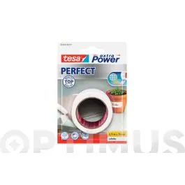 Cinta americana extra power perfect 2,75 m x 38 mm blanco tesa tape