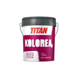 Pintura plastica interior exterior mate 20 kg blanco kolorea