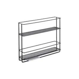 Especiero deslizante in&out lava color negro metaltex