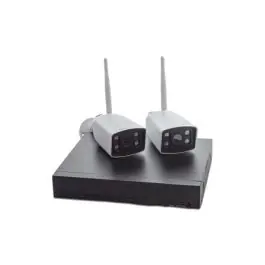 Grabador nvr video 8 canales + 2 camaras ext. + di onvif c/camara mod guardian iii energeeks