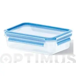 Contenedor hermetico rectangular 0,8 l 19,7 x 13,6 x 5,9 cm emsa