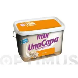 Pintura plastica una capa mate 2,5 l naranja titan