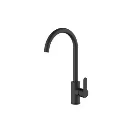 Grifo de cocina monomando caño alto miño negro verhal