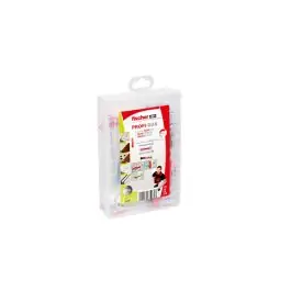 Taco sxplus profi-box brico +tornillos 6/8 100 uds fischer