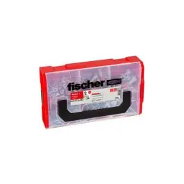 Taco duopower fixtainer profesional + tornillos 6/8/10 210 uds fischer