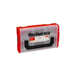 Taco sx plus fixtainer profesional + tornillos 6/8/10 210 uds fischer