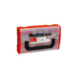 Taco sx plus fixtainer prof + tornillos +gkm s + fija cuadros 5/6/8 212 uds fischer