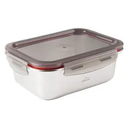 Contenedor alimentos rectangular ecoinox 1250ml - 20,5 x 15,5 x 7,4cm lacor