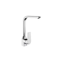 Grifo de cocina monomando caño alto serie koral cromado genebre