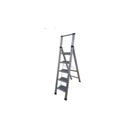 Escalera aluminio peldaño super ancho rubik 5 peldaños codiven