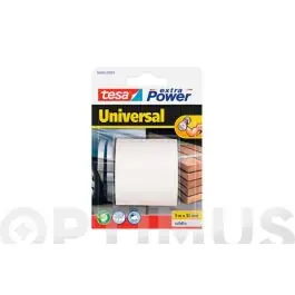 Cinta americana universal extra power 5 m x 50 mm blanco tesa tape