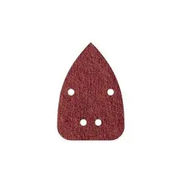 Lija mouse adherente madera metal gr 240 10 uds 96 x 136 mm 4 agujeros wolfcraft