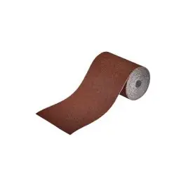 Lija papel abrasivo madera metal gr 60 115 x 5000 mm wolfcraft