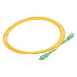 Cable fibra optica conector sc/apc 2mt axil