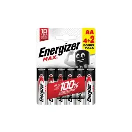 Pila alcalina max aa lr06 pack 4+2 energizer