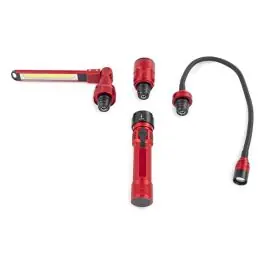 Linterna led portatil 3 cabezales intercambiables tayg