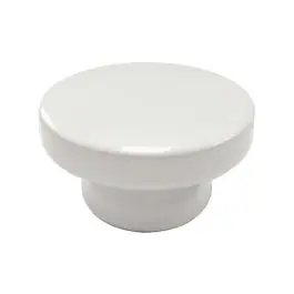 Pomo mueble haya-blanco 38x22mm rei