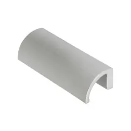 Tirador mueble aluminio 110x30x30mm blanco rei
