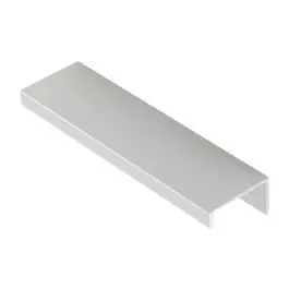 Tirador mueble 15x18x30mm aluminio rei