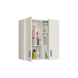 Armario multiuso colgar blanco 60 x 59 x 27 cm fores brico