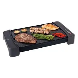 Plancha electrica asar stonite 2600 w 46 x 28 cm jata
